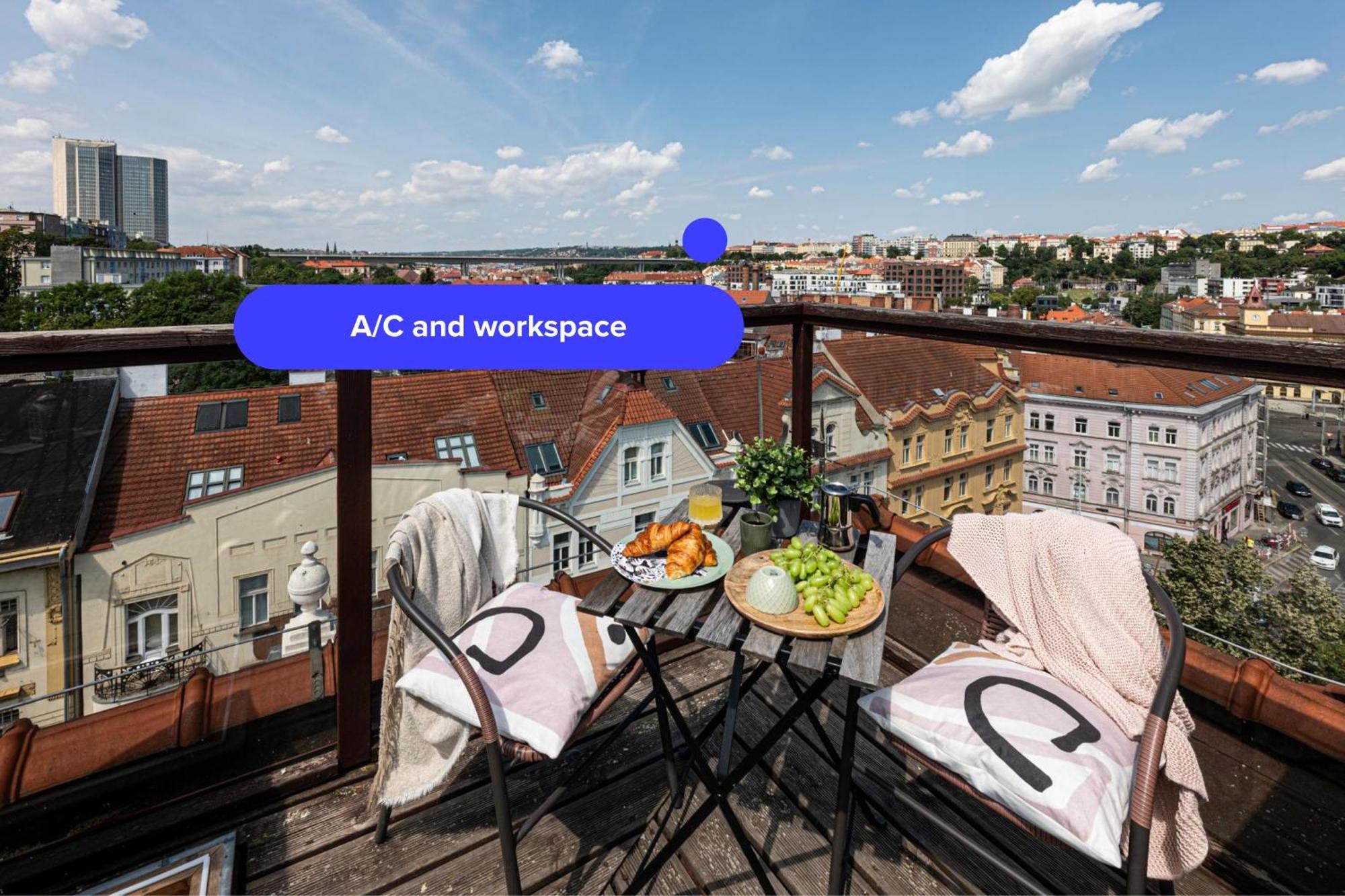 Prague Days - Terrace - Stunning View - Duplex Apartment Exterior photo